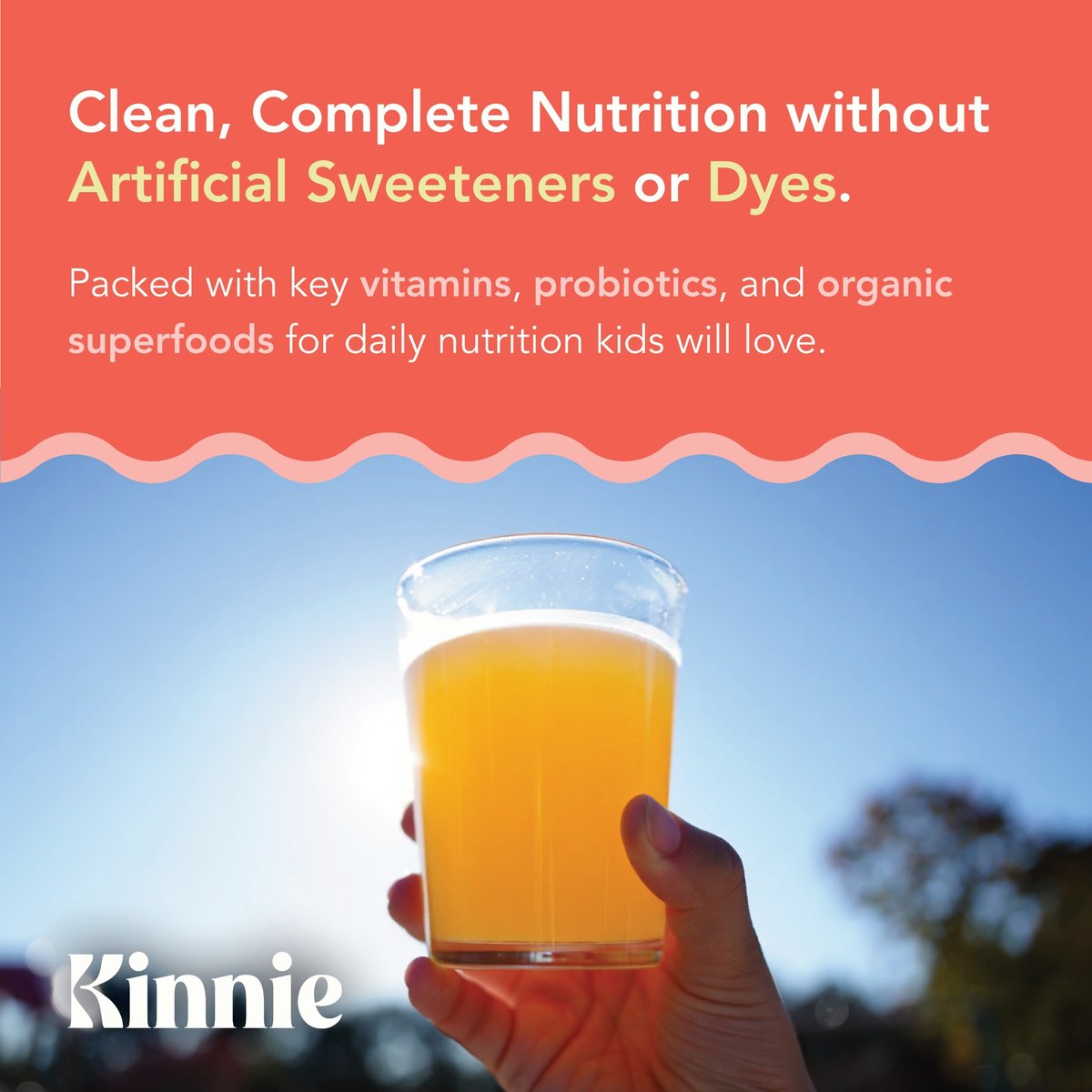 Kids Multivitamin Drink Mix- Orange Flavor