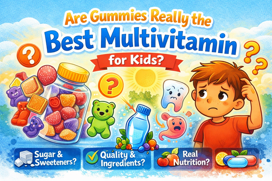 Are Gummies Really the Best Multivitamin for Kids?