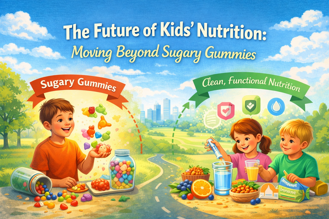 The Future of Kids’ Nutrition: Moving Beyond Sugary Gummies