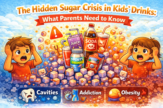 The Hidden Sugar Crisis in Kids’ Drinks: What Parents Need to Know