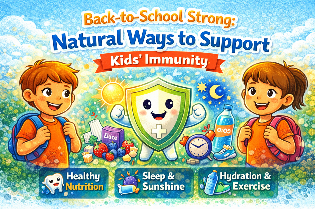 Back-to-School Strong: Natural Ways to Support Kids’ Immunity