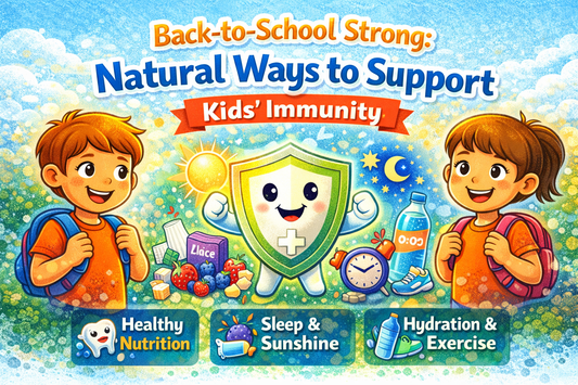 Back-to-School Strong: Natural Ways to Support Kids’ Immunity