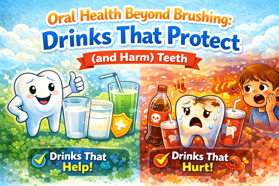 Oral Health Beyond Brushing: Drinks That Protect (and Harm) Teeth