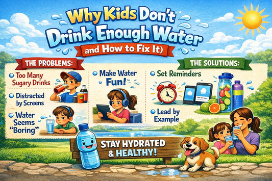 Why Kids Don’t Drink Enough Water (and How to Fix It)