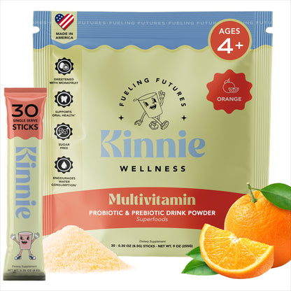 Kids Multivitamin Drink Mix- Orange Flavor